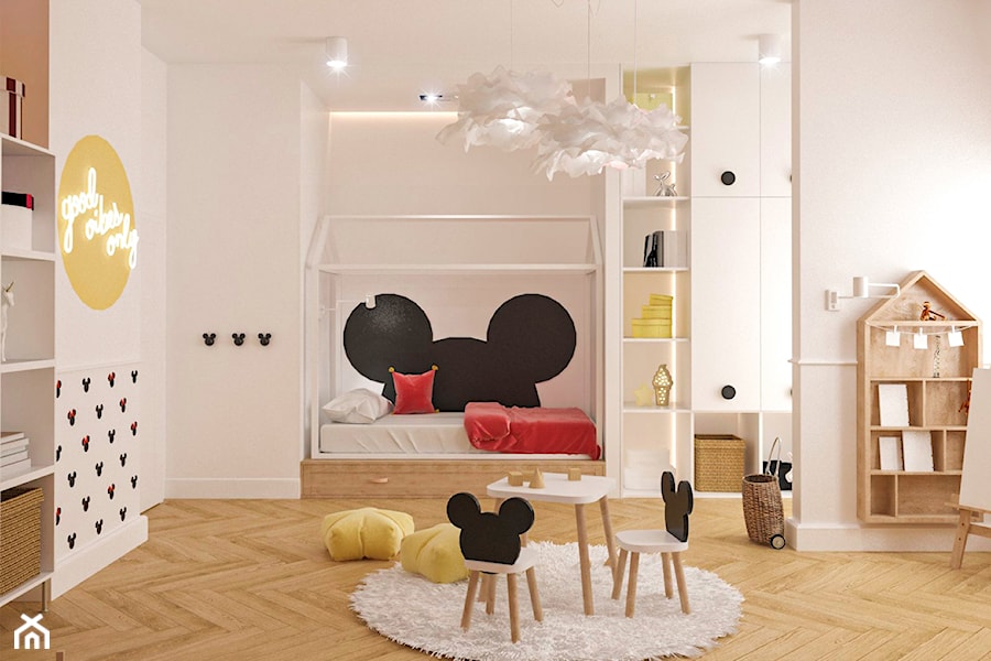 Pokój dla dziewczynki - Pokój dziecka, styl nowoczesny - zdjęcie od patmat.pl - pokoje dla dzieci @patmatstudio