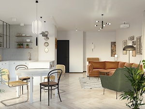 Mieszkanie | MOKOTÓW - Salon, styl nowoczesny - zdjęcie od MAKAO home