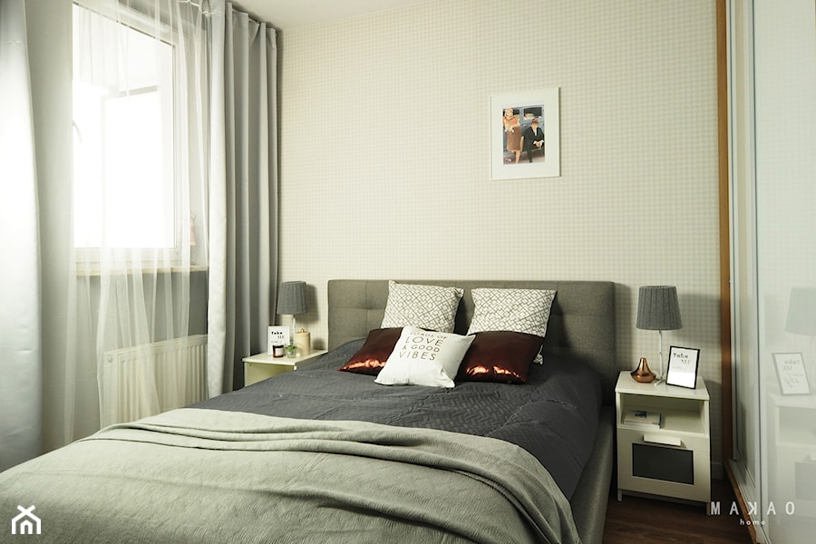 37 mkw na wynajem | URSYNÓW CENTRAL PARK - Mała sypialnia, styl nowoczesny - zdjęcie od MAKAO home