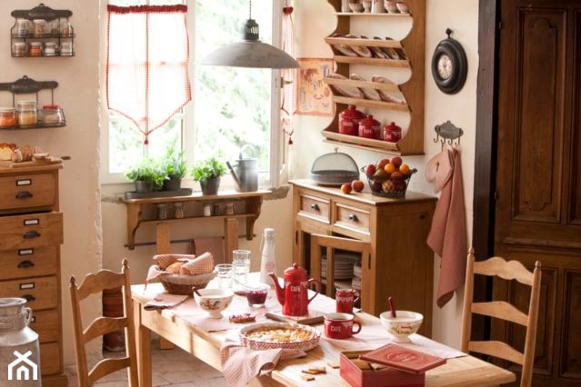 Kuchnia, styl rustykalny - zdjęcie od Coqlila wnętrza francuskiej prowincji