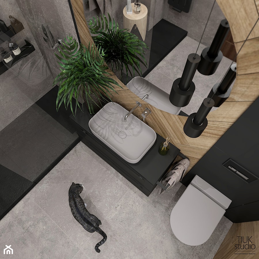 Łazienka w kamienicy - zdjęcie od TIUK Studio