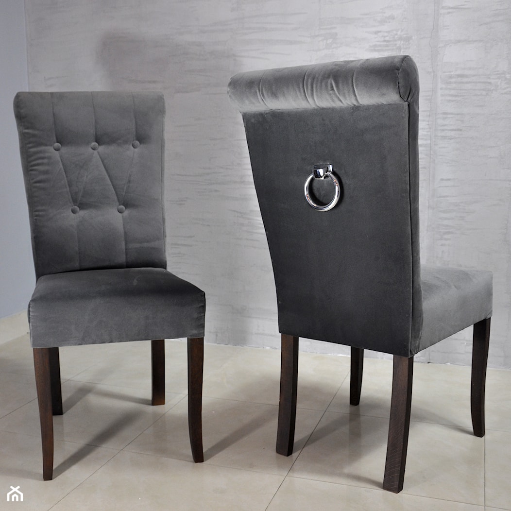 Krzesło tapicerowane z kołatką - zdjęcie od Houseform- meble i wyposażenie wnętrz - Homebook