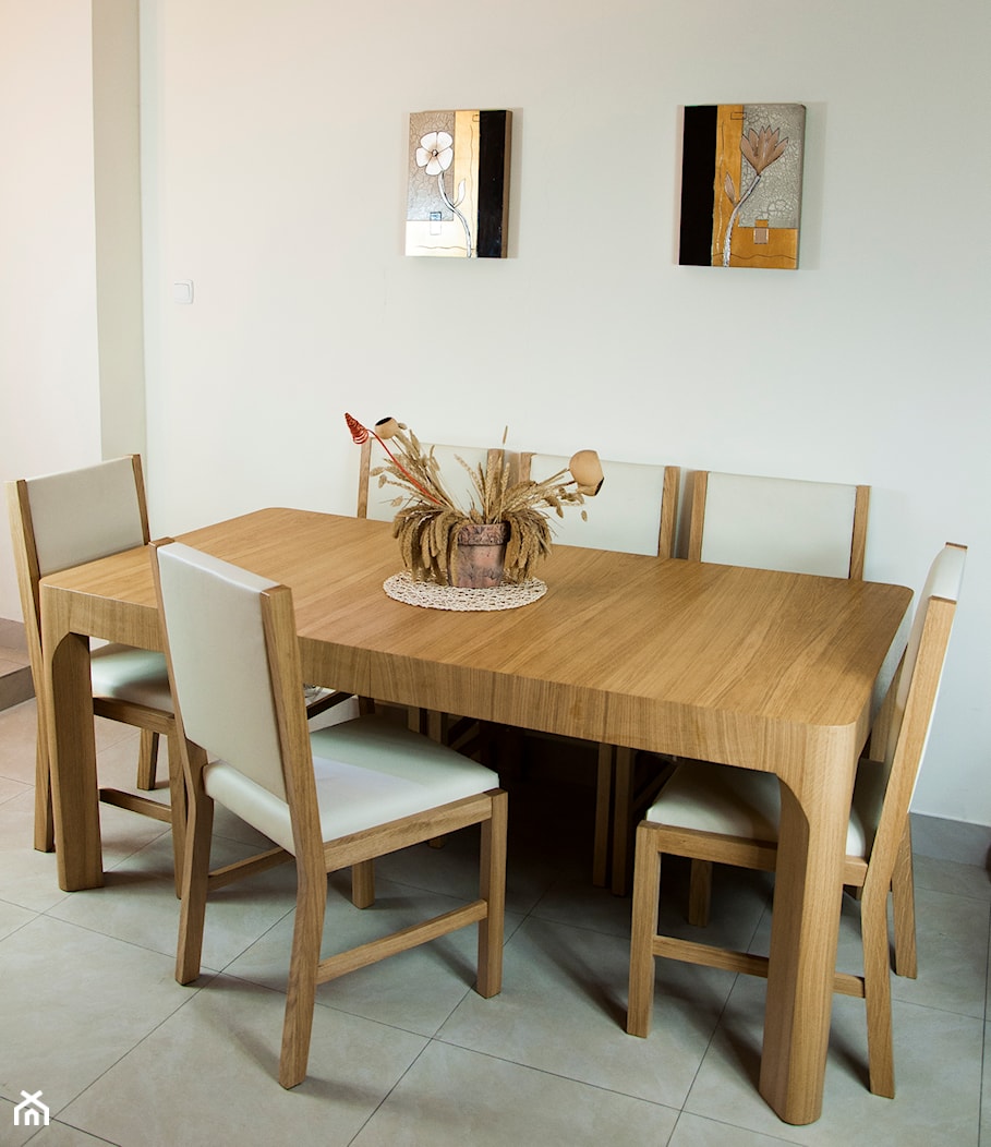 Stół z litego drewnadębowego "Tosca", rozkładany - zdjęcie od Houseform- meble i wyposażenie wnętrz - Homebook