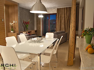 Apartament Ludwinów - Jadalnia, styl nowoczesny - zdjęcie od ARCHI Longa