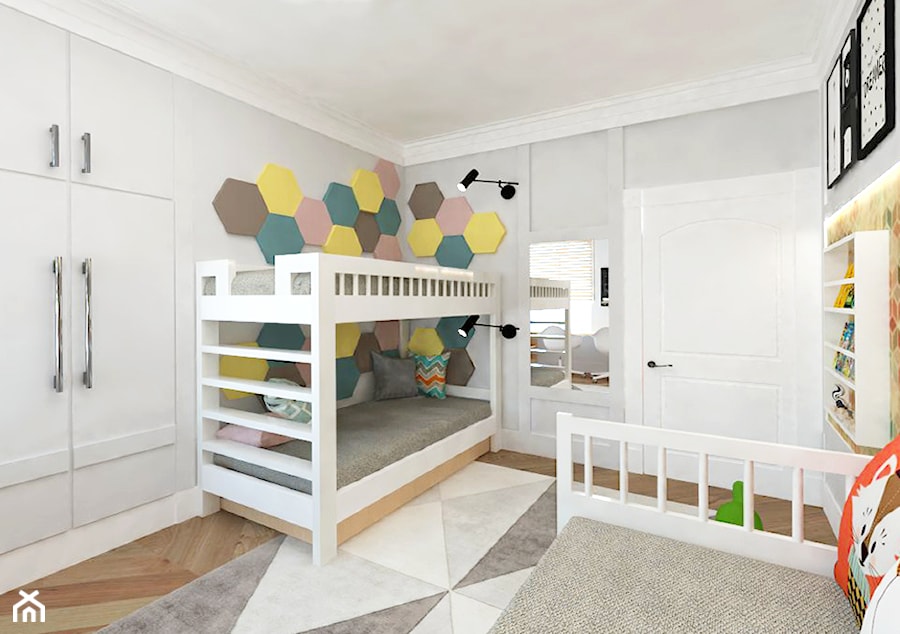 Pokój dziecięcy - Pokój dziecka, styl skandynawski - zdjęcie od Konzept Home - Meble na wymiar