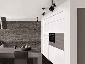 Kuchnia / wnętrza mieszkania, ul. Kalwaryjska, Kraków - zdjęcie od INTO pracownia architektury