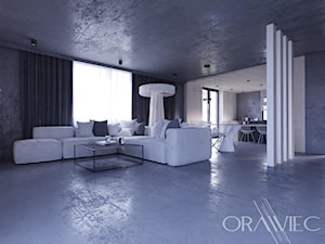 LOFT Zabłocie - Salon, styl minimalistyczny - zdjęcie od Dorota Orawiec-Mazur