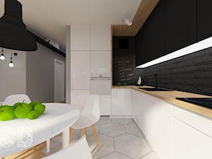 trójkąty i inne kąty - Kuchnia, styl minimalistyczny - zdjęcie od Pracownia Projektowania | Daria Ciuńczyk-Duda