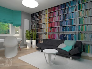 kolor...LOVE - Biuro, styl nowoczesny - zdjęcie od Pracownia Projektowania | Daria Ciuńczyk-Duda