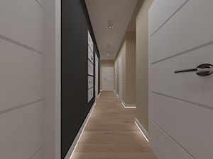 Apartament nad skarpą - Hol / przedpokój, styl nowoczesny - zdjęcie od Pracownia Projektowania | Daria Ciuńczyk-Duda