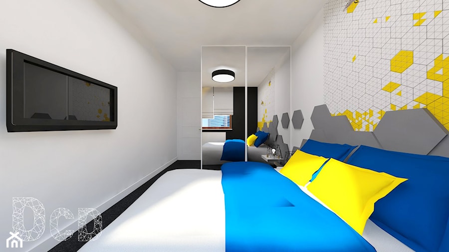 m jak... - Sypialnia, styl nowoczesny - zdjęcie od Pracownia Projektowania | Daria Ciuńczyk-Duda