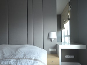 Mieszkanie Pruszków Ostoja - Mała średnia sypialnia, styl nowoczesny - zdjęcie od Pracownia Projektowania | Daria Ciuńczyk-Duda