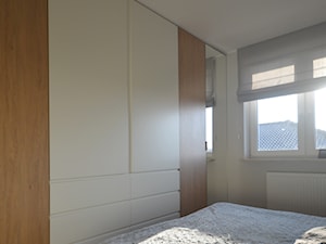 Mieszkanie Warszawa Tarchomin - Mała sypialnia, styl nowoczesny - zdjęcie od Pracownia Projektowania | Daria Ciuńczyk-Duda