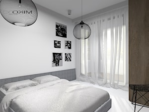 apartament 2 pokojowy - Sypialnia, styl nowoczesny - zdjęcie od Deco Miko