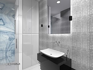 srebrna łazienka - zdjęcie od Deco Miko