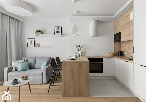 mieszkanie na wynajem - Kuchnia, styl nowoczesny - zdjęcie od ip-design