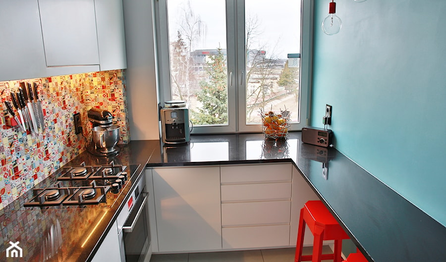 mieszkanie Gdańsk Żabianka - Kuchnia - zdjęcie od ip-design