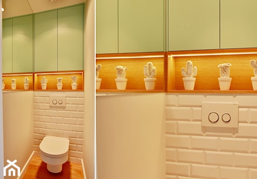 mieszkanie Gdańsk Żabianka - Mała łazienka - zdjęcie od ip-design
