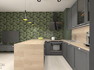 mieszkanie.Mikołajki 2 - Kuchnia, styl nowoczesny - zdjęcie od ip-design