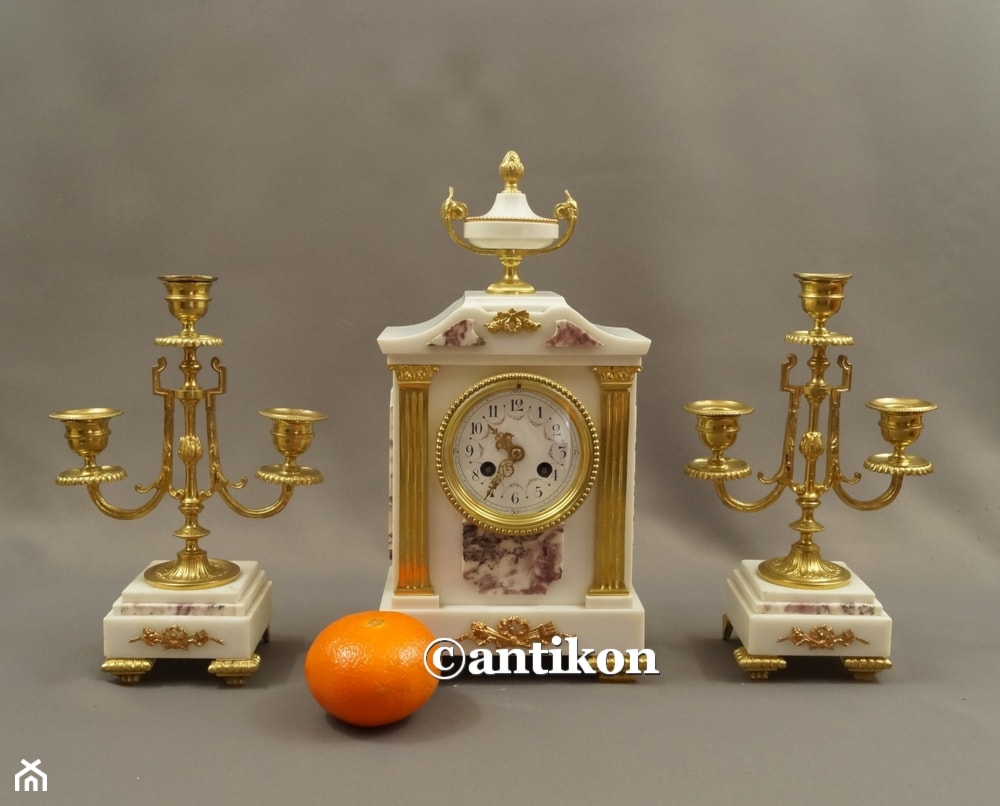 Zabytkowe stare zegary - Salon, styl glamour - zdjęcie od Antikon Galeria - Homebook