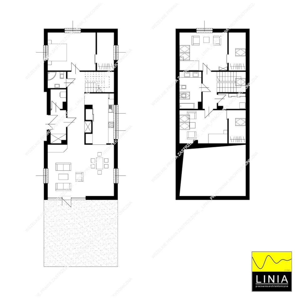 DOM JEDNORODZINNY _ LINIA 1 - zdjęcie od _LINIA _pracownia_architektoniczna_ - Homebook