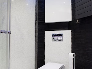 Czarno-biała toaleta - zdjęcie od Viva Design Rzeszów