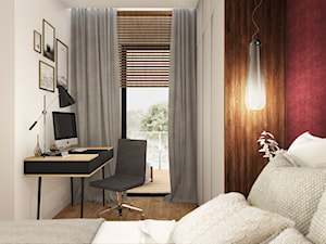 Mieszkanie dla singla - Sypialnia, styl nowoczesny - zdjęcie od Viva Design Rzeszów
