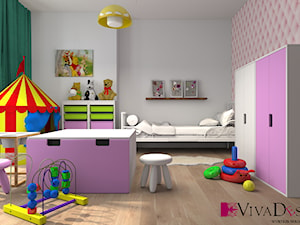 Wizualizacja pokoju dziecięcego - zdjęcie od Viva Design Rzeszów