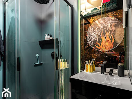 Aranżacje wnętrz - Łazienka: Oryginalna łazienka z prysznicem - Viva Design Rzeszów. Przeglądaj, dodawaj i zapisuj najlepsze zdjęcia, pomysły i inspiracje designerskie. W bazie mamy już prawie milion fotografii!