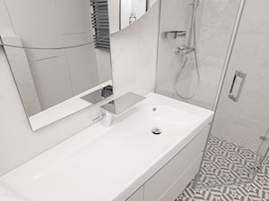Łazienka - widok na umywalkę - zdjęcie od Viva Design Rzeszów
