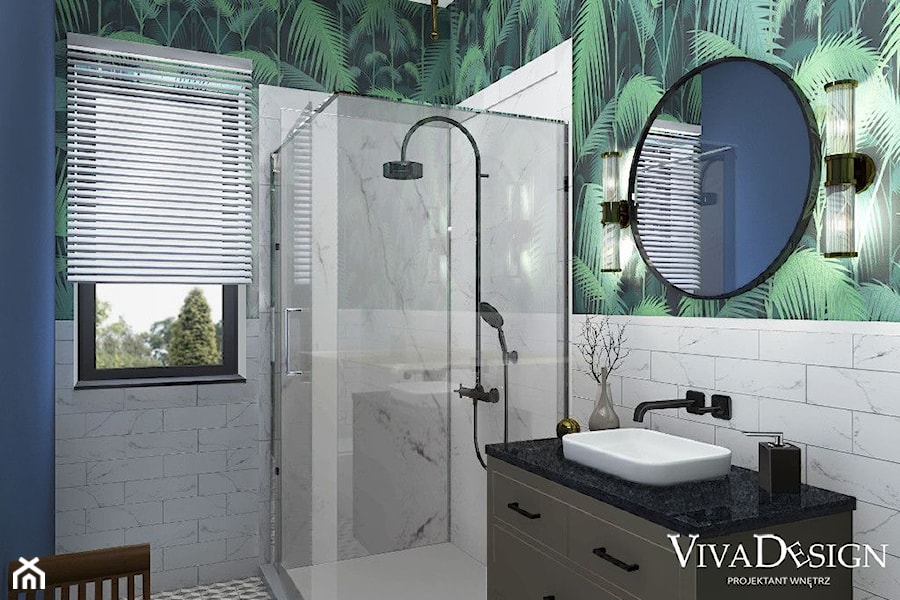 Łazienka z prysznicem - zdjęcie od Viva Design Rzeszów