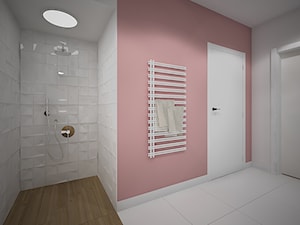 Wnętrze domu jednorodzinnego na Smulsku II - Średnia łazienka, styl nowoczesny - zdjęcie od Tu architekci