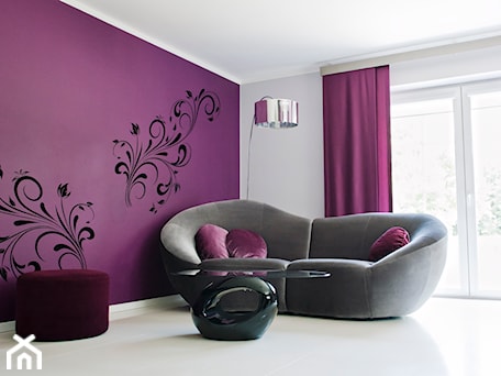 Aranżacje wnętrz - Salon: PURPURA - NHDESIGN. Przeglądaj, dodawaj i zapisuj najlepsze zdjęcia, pomysły i inspiracje designerskie. W bazie mamy już prawie milion fotografii!