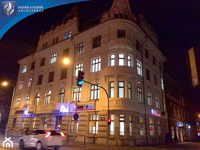 BANK PeKaO S.A. w Bielsku-Białej - rewitalizacja elewacji i przebudowa dachu