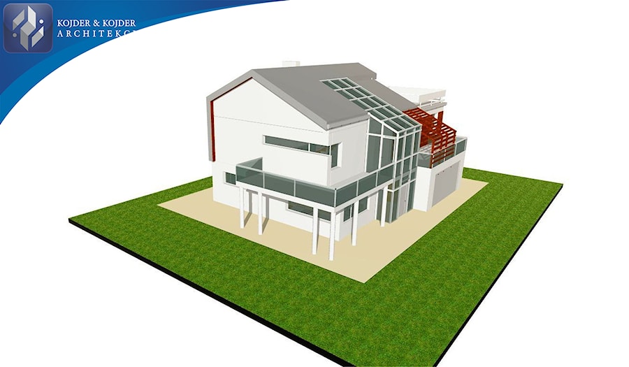 DOM NOWOCZESNY W WARSZAWIE - zdjęcie od ARCHITEKCI KOJDER