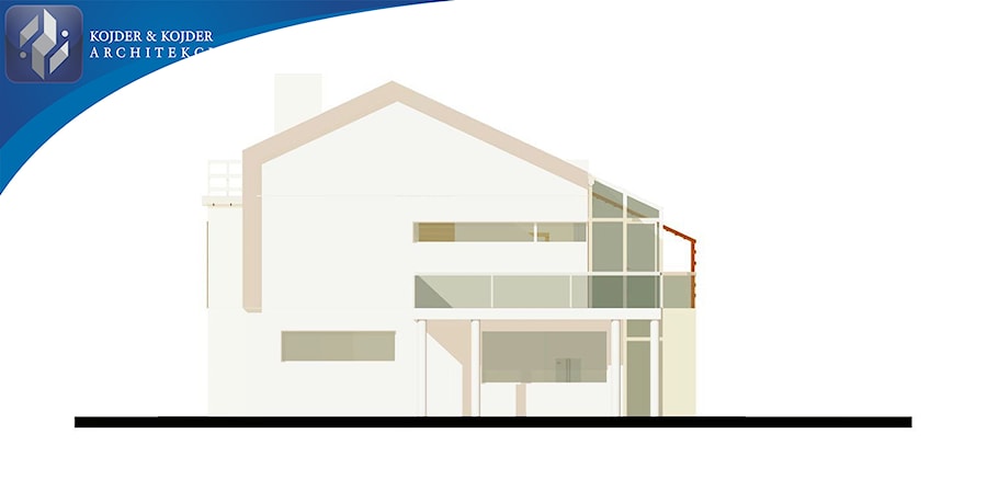 DOM NOWOCZESNY W WARSZAWIE - zdjęcie od ARCHITEKCI KOJDER