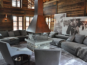 Dom we włoskich Alpach - Salon - zdjęcie od SPACE DESIGN
