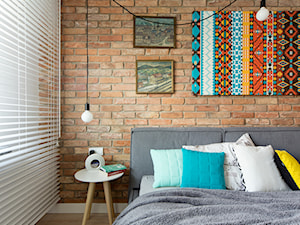 Mieszkanie w Chorzowie (M69) - Mała sypialnia, styl skandynawski - zdjęcie od WIDAWSCY STUDIO ARCHITEKTURY
