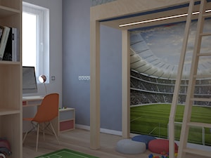 Pokój fana piłki nożnej 5 lat - zdjęcie od AM Design Studio