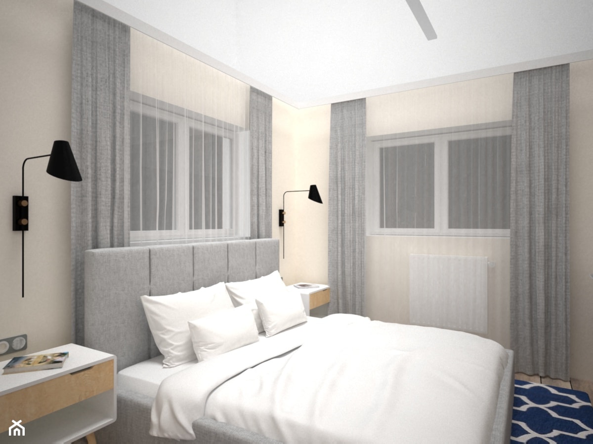 PIŁA - Sypialnia, styl nowoczesny - zdjęcie od AM Design Studio - Homebook