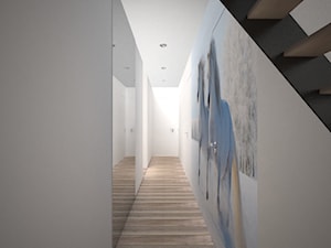 Nowoczesny, minimalistyczny korytarz - zdjęcie od AM Design Studio