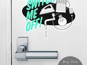 Naklejka Switch Me Off - zdjęcie od PIXERS
