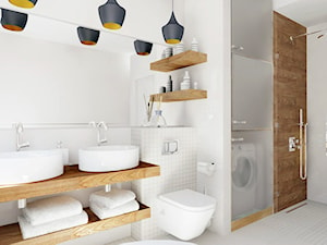 Modelowa łazienka - zdjęcie od Trykowska Studio