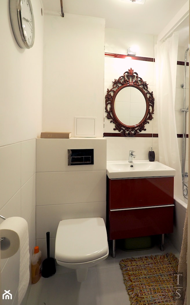 Mała łazienka - zdjęcie od Trykowska Studio - Homebook