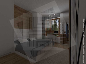 Mieszkanie na Litomskiej - Sypialnia, styl nowoczesny - zdjęcie od Pracownia Projektowa "Interior-Art"