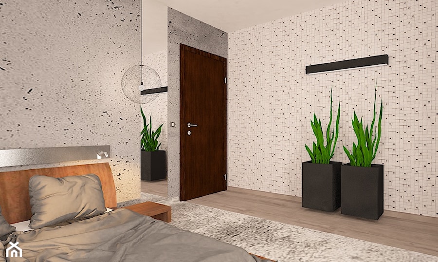 Metamorfoza sypialni - Sypialnia, styl nowoczesny - zdjęcie od Pracownia Projektowa "Interior-Art"
