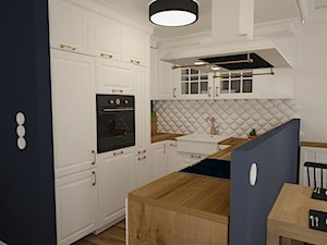 Mieszkanie we Wrocławiu - Kuchnia, styl vintage - zdjęcie od Pracownia Projektowa "Interior-Art"