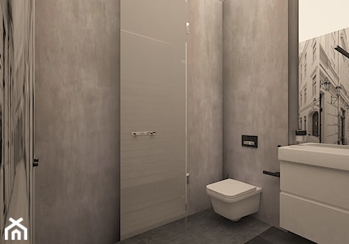 Dom na Stabłowicach - Mała łazienka, styl nowoczesny - zdjęcie od Pracownia Projektowa "Interior-Art"