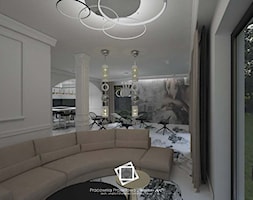 Rezydencja Strzegom - Salon, styl glamour - zdjęcie od Pracownia Projektowa "Interior-Art" - Homebook