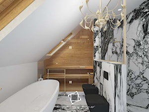 Rezydencja Strzegom - Łazienka, styl glamour - zdjęcie od Pracownia Projektowa "Interior-Art"